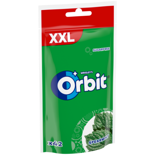 Kramtomoji guma ORBIT, Spearmint, 58 g