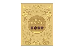 Juodojo šokolado saldainių rinkinys PERGALĖ MAGIC OF WINTER 171g