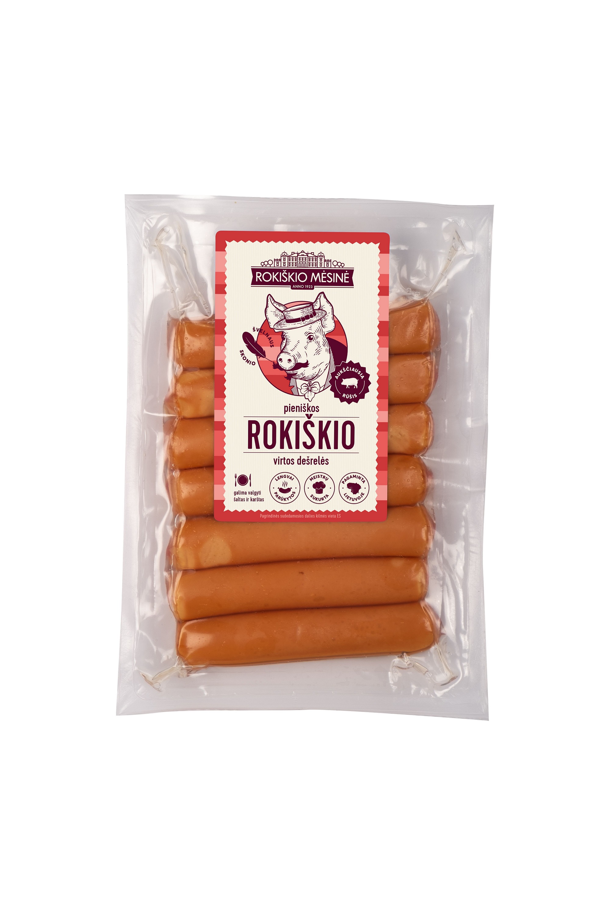 Virtos dešrelės ROKIŠKIO, pieniškos, a.r., 680 g