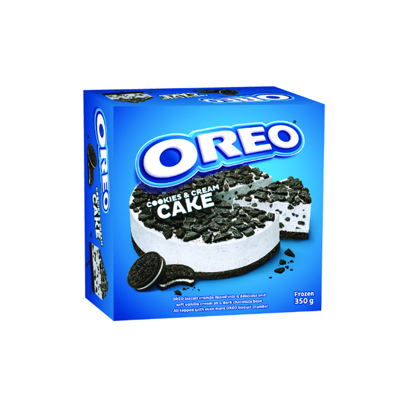 Šaldytas pyragas OREO Cookies&Cream, 400 g nepjaustytas