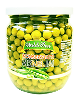 Canned green peas WALDI BEN, 420 g