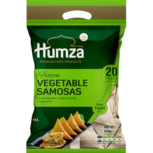 Frozen sasmosa with vegetables, 650 g