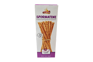 Onion-flavored breadsticks SFORNATINI LA MOLE 120g