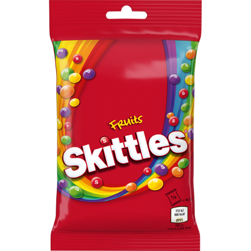 SKITTLES Fruit Pouch, 125g