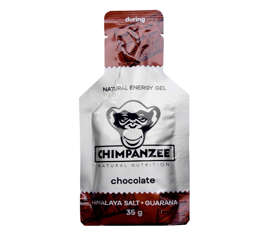 Energy gel CHIMPANZEE, chocolate flavor with sea salt, 35 g, LT-EKO-001