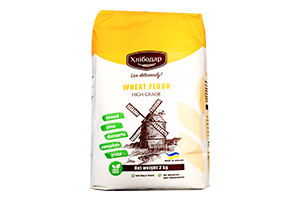 Premium wheat flour HLEBODAR 550D 2kg