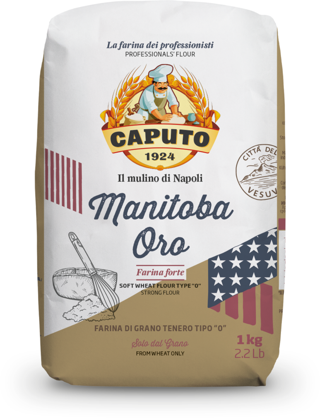 Italian flour CAPUTO,  Manitoba Ora, 1 kg