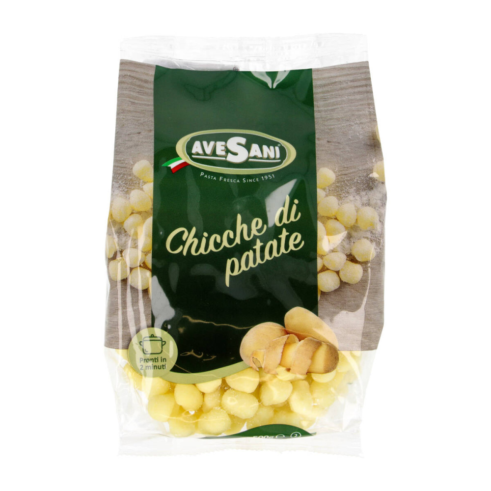 Švieži bulviniai virtinukai CHICCHE DI PATATE