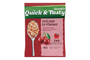 Avižinė košė su vyšniomis SKANĖJA 40 g