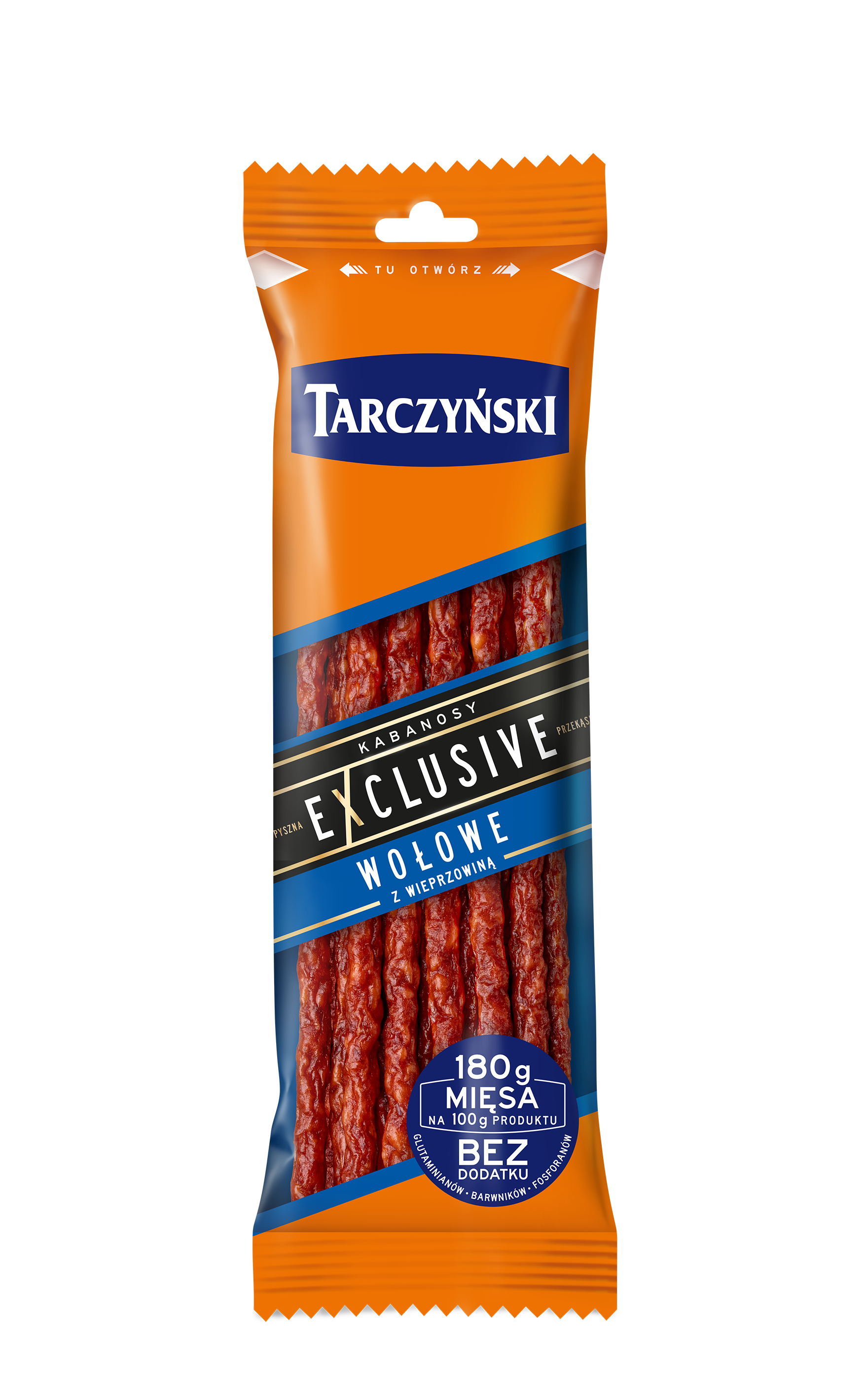 Kabanos TARCZYNSKI sausages, with beef, 90 g