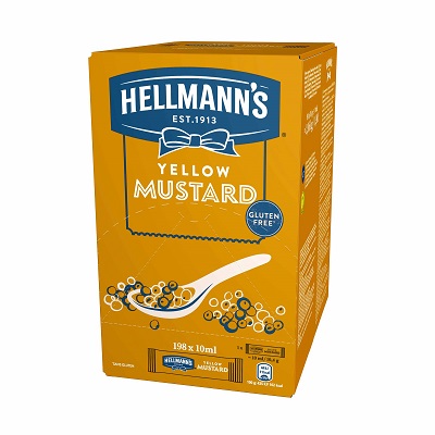 Mustard HELLMANN'S, 10 ml x 198 pcs.