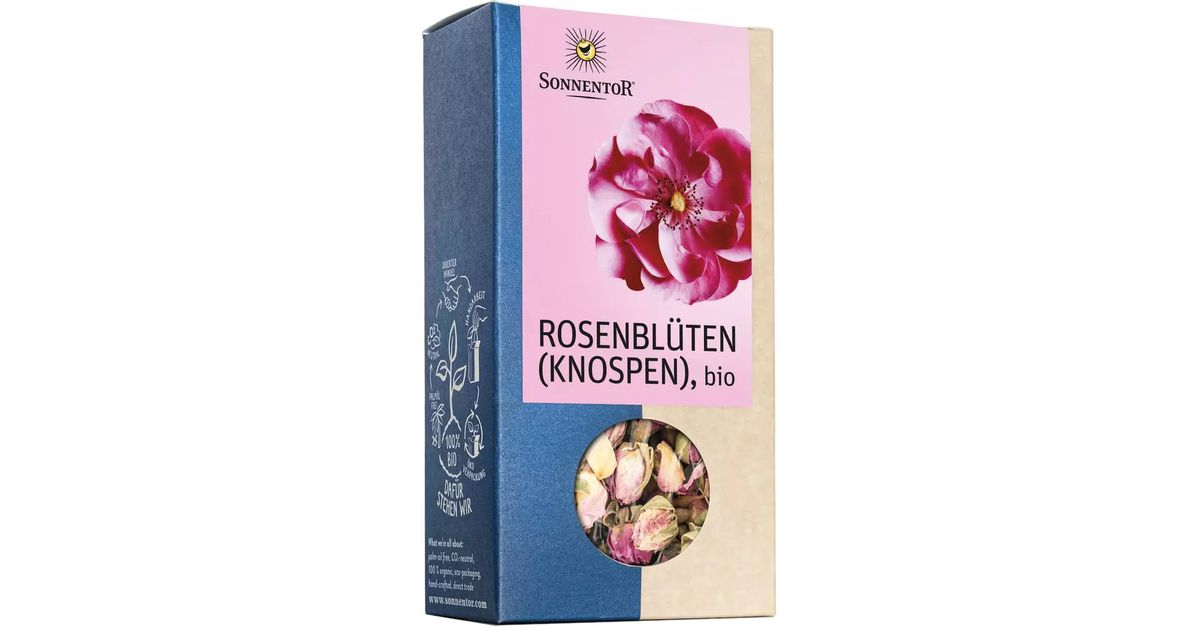 Organic rosebud tea