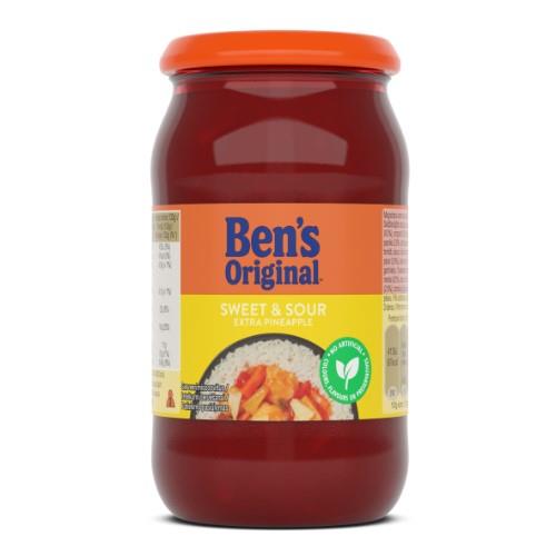 Padažas BEN'S ORIGINAL su ananasais, 400 g