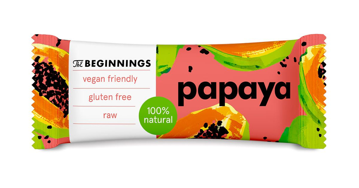 Batonėlis su papajomis