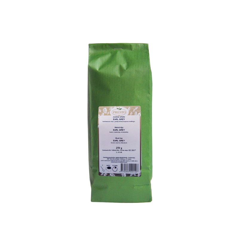 Black tea Earl Grey, 250 g
