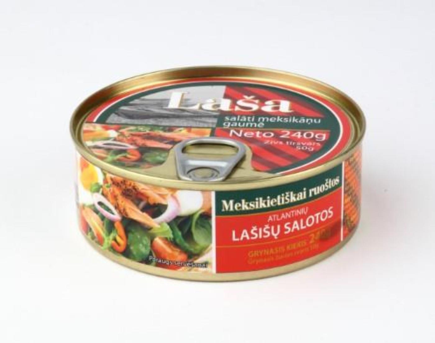 Salmon salad mexican style, 240 g EO