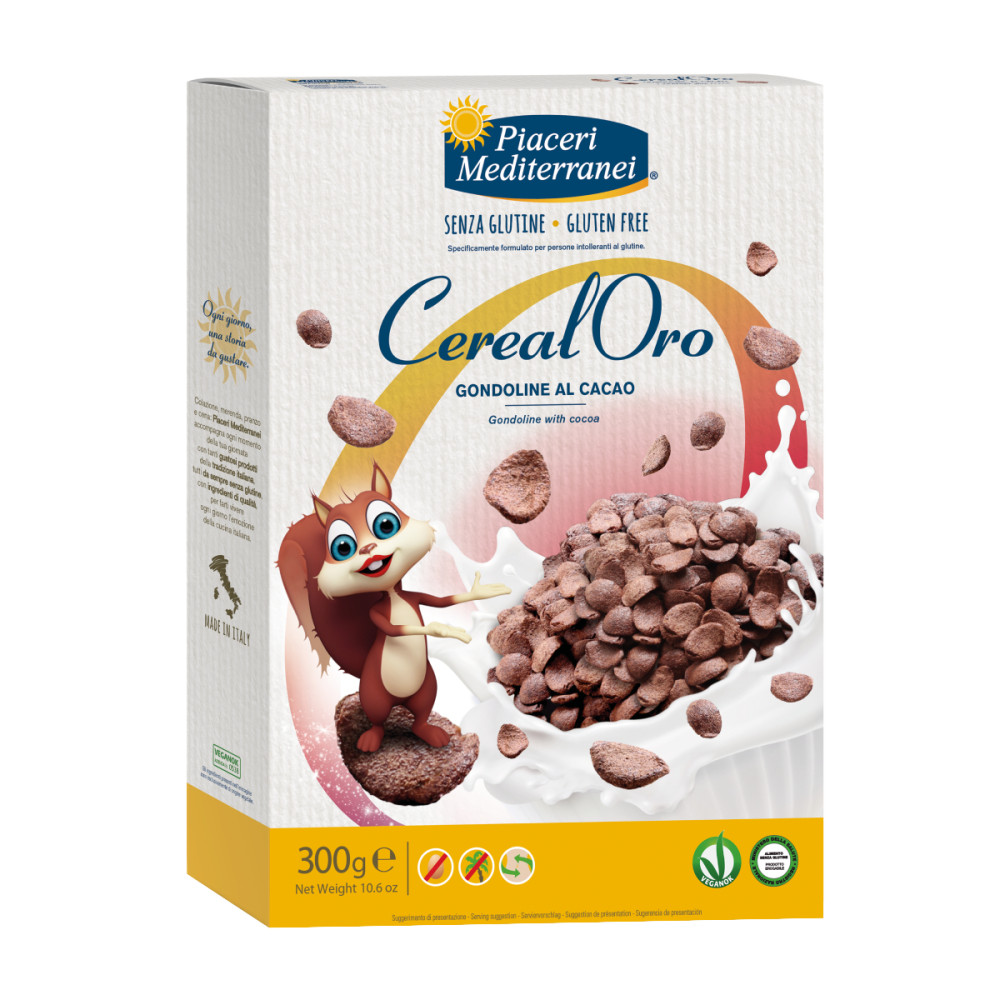 Cocoa Breakfast Cereals GONDOLINE AL CACAO