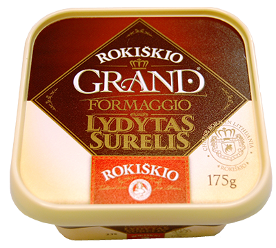 Lydytas sūrelis ROKIŠKIO GRAND, 23 % rieb., 175 g