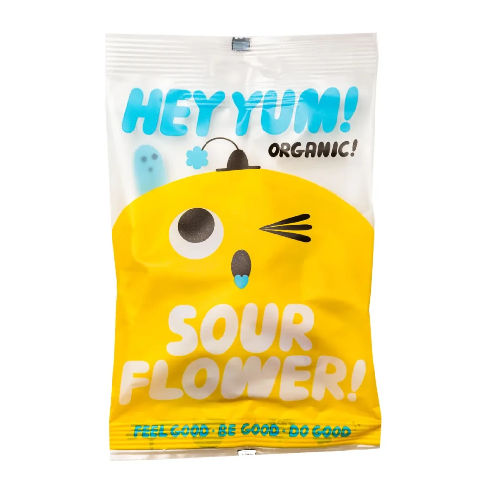 SOUR FLOWER gummies, organic