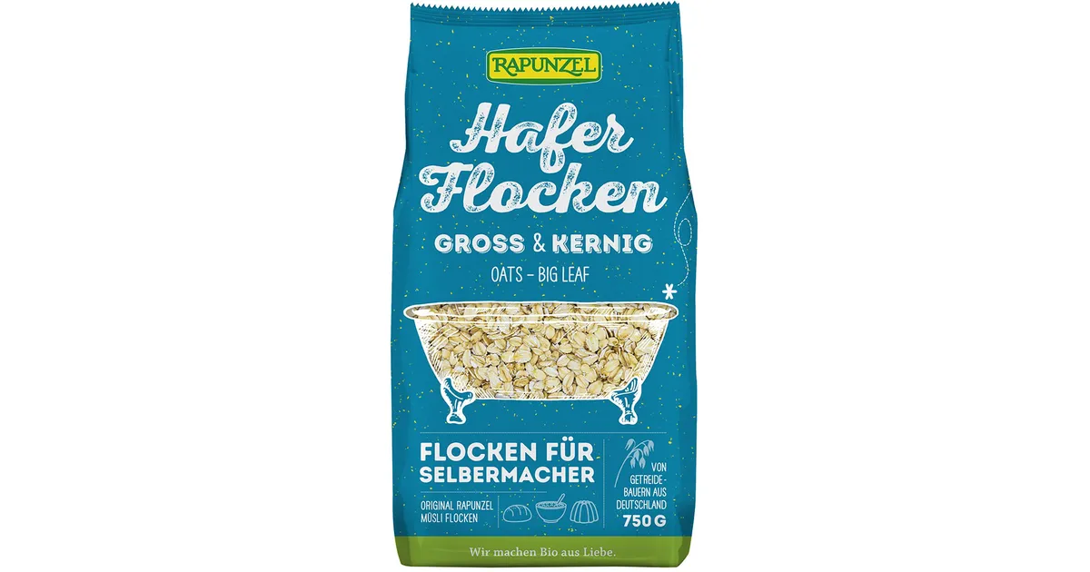 Stambūs avižų dribsniai, ekologiški