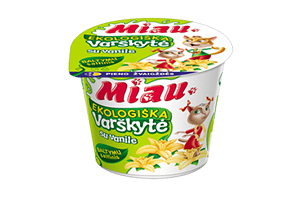 MIAU EKO varškytė su vanile 6% 100g