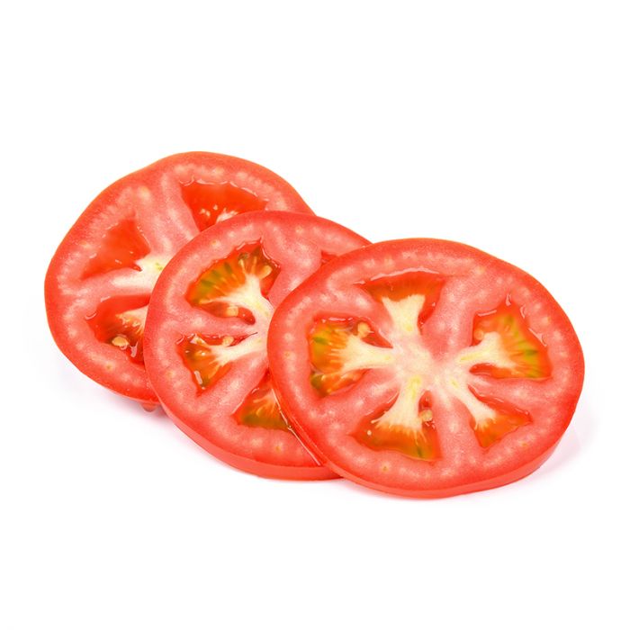 Frozen tomatoes, slices, 1 kg