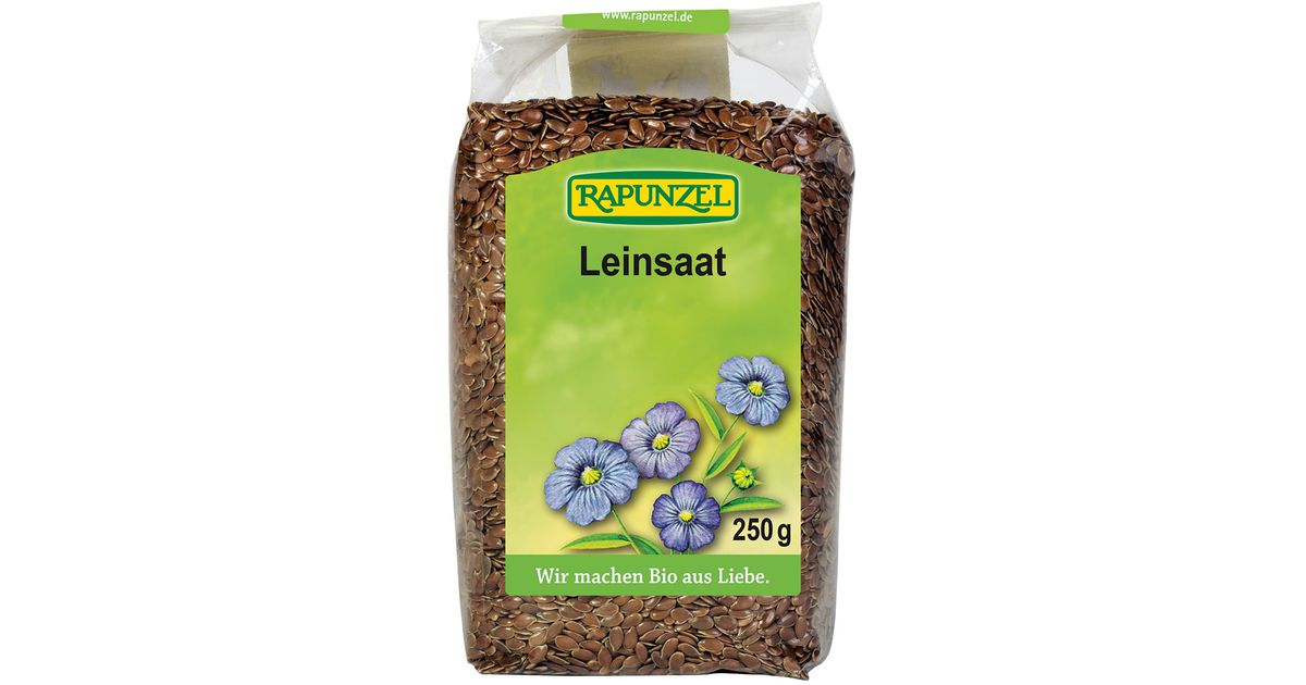 Brown flaxseeds, organic