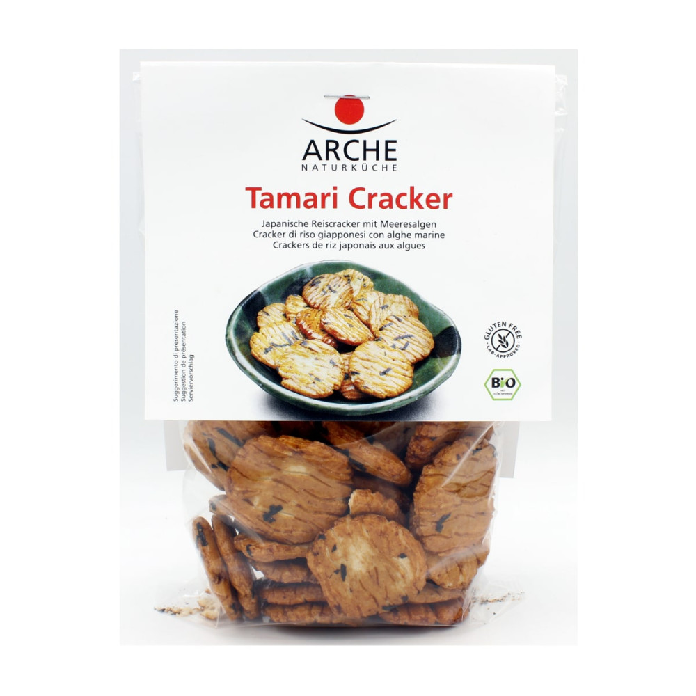 Japanese Rice Crackers TAMARI CRACKER, organic