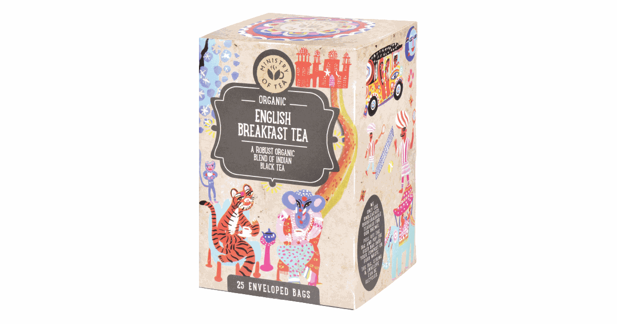 Black tea "English Breakfast Tea", organic