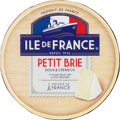 Sūris ILE DE FRANCE PETIT BRIE, 50 % rieb., 125 g