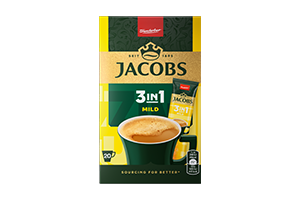 Instant coffee drink JACOBS MILD 3in1 20x11.1g