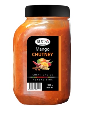 Sauce BUGA's Mango Chutney, 1,2 kg