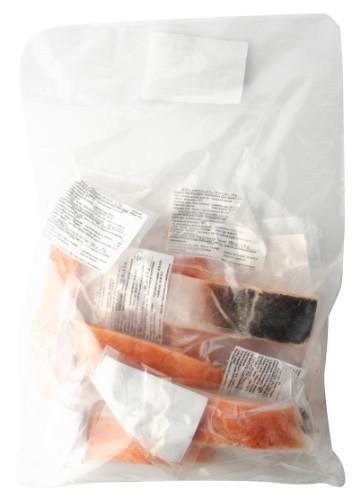 Frozen Atlantic salmon fillets, 150  g x 8 pcs.