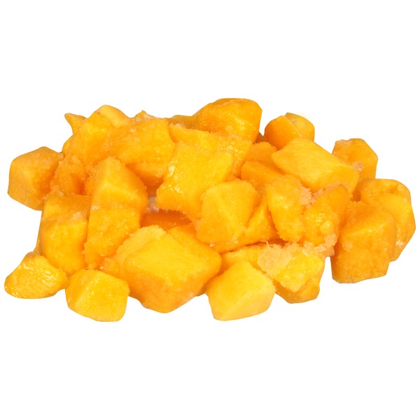 Frozen IQF pineapples, segments, 1 kg