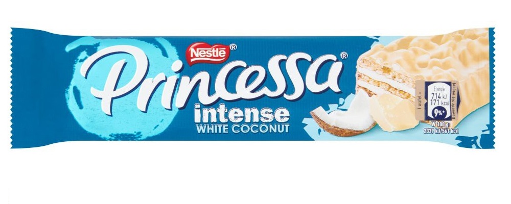 Waffle bar PRINCESSA, coconut flavor, 30.5g