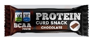 Glaistytas varškės sūrelis PROTEIN, šokolado skonio, 12,5%, 40g