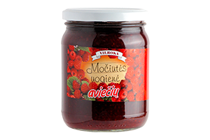 MOČIUTĖS aviečių uogienė, 600g