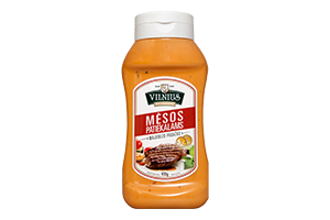 Mayonnaise sauce for meat dishes VILNIUS 23%, 410g