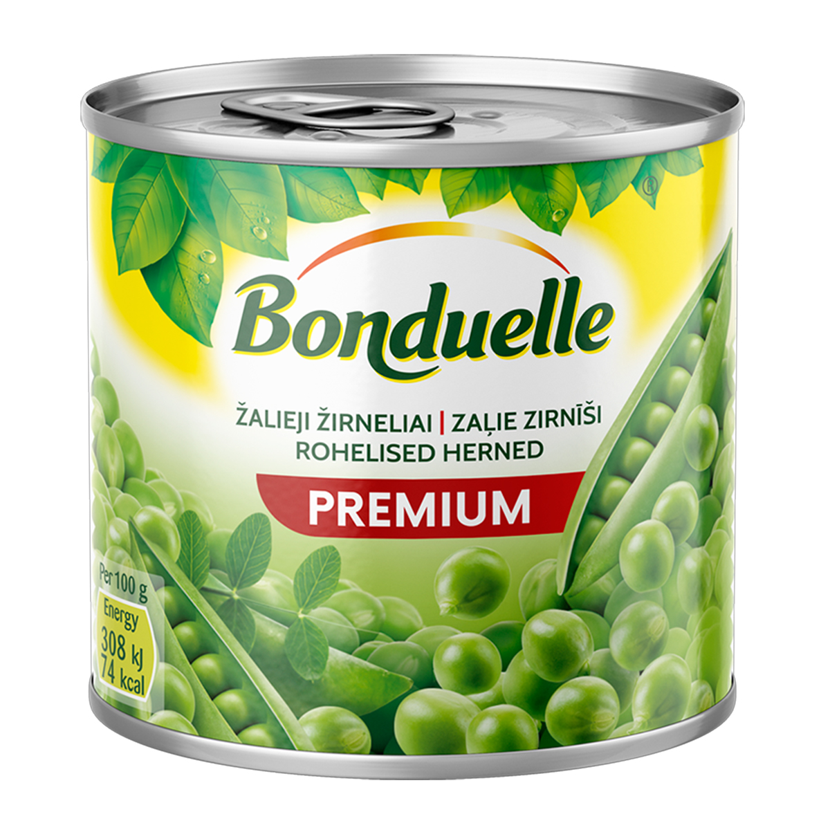 Canned peas BONDUELLE, 200 g