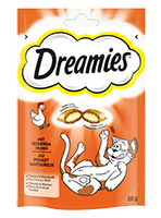 DREAMIES Chicken Cat Treats, 60 g