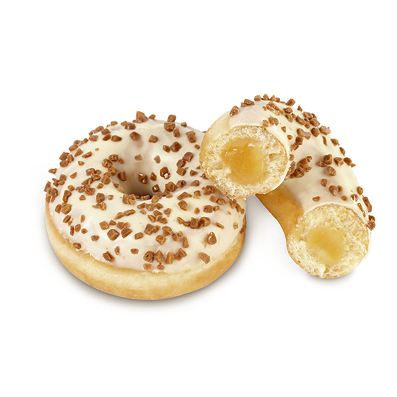 Donut DOTS, with caramel filling and sprinkles, frozen, 73 g