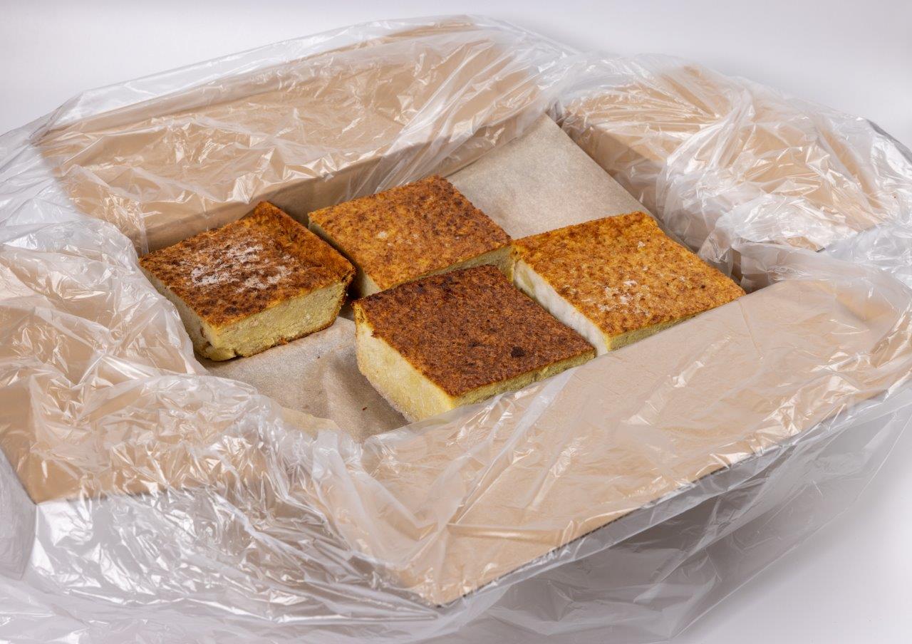 Potato pudding, baked, frozen, 4,8kg, 16 x 300g