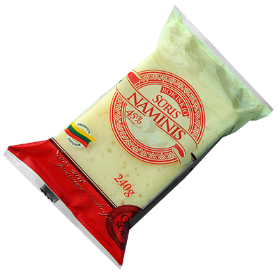 Fermentinis NAMINIS sūris, 45 % rieb. s. m., 240 g