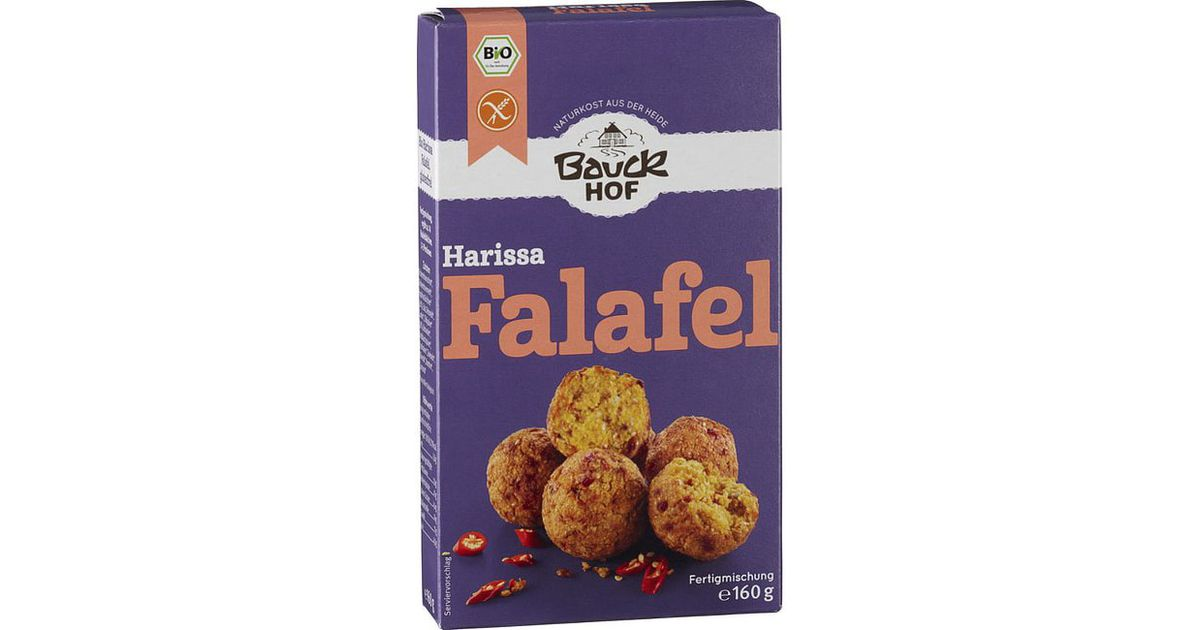 Falafel mix with hot chili pepper, organic