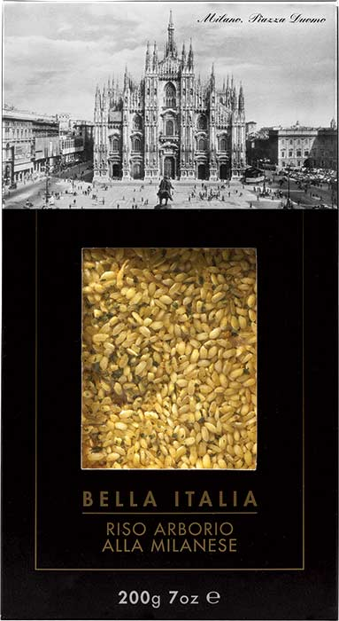 Risotto rice with saffron