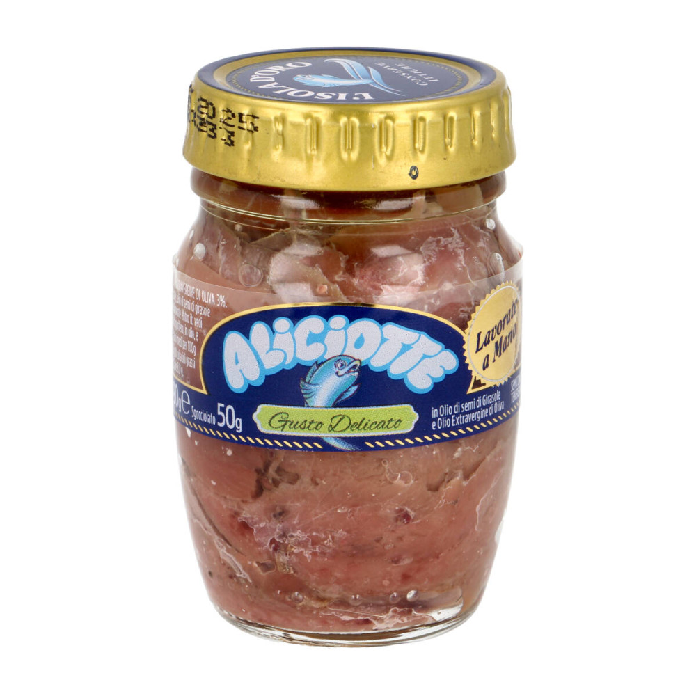 Ančiuvių file aliejuje L’ISOLA D'ORO