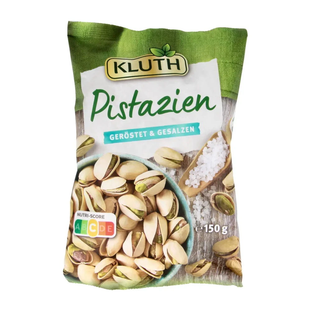 Pistacijos skrudintos ir sūdytos KLUTH