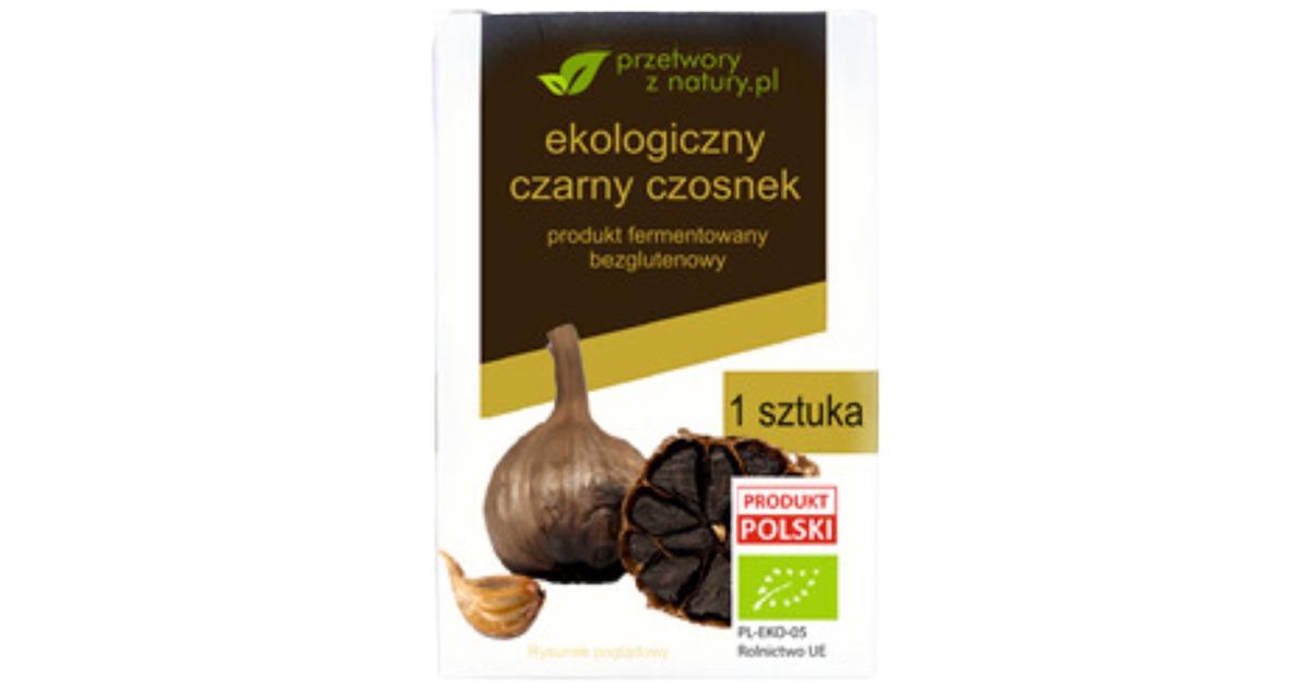 Black garlic, organic