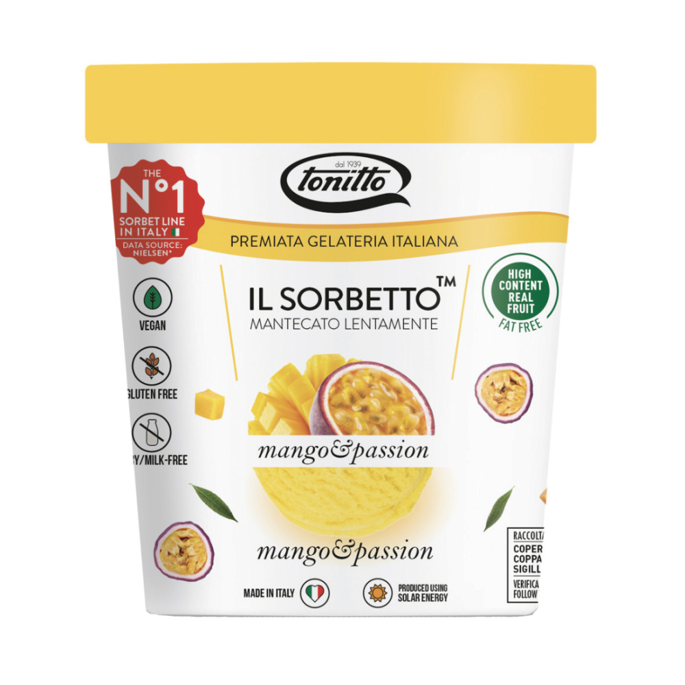 Mangų-pasiflorų sorbetas