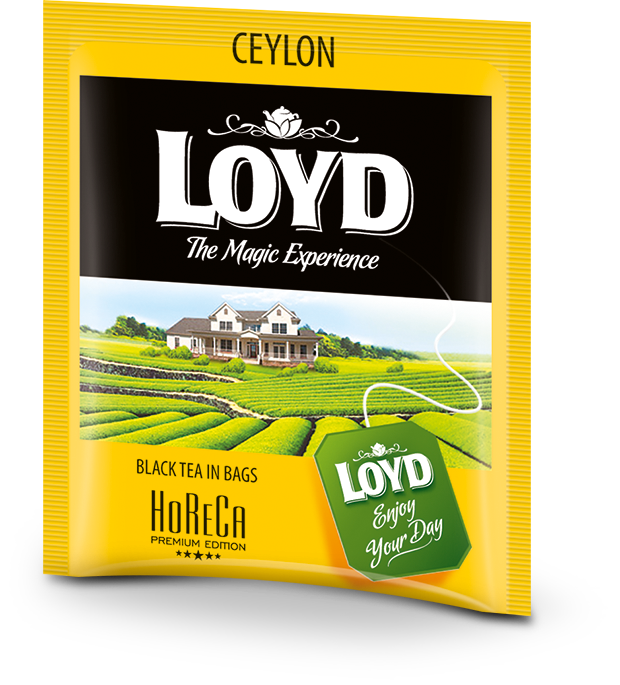 Black tea drink LOYD HORECA line Ceylon, 500 x 2 g